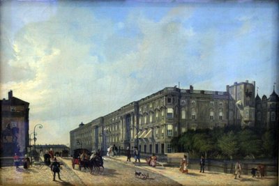 Berlin Castle and Long Bridge by Friedrich Wilhelm Klose
