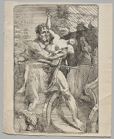 The Abduction of Proserpina by Pluto (2nd version) by Friedrich Wilhelm Reuter