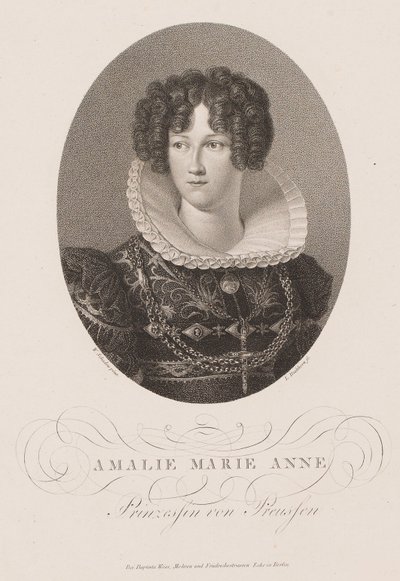 Princess Marianne of Prussia 1785-1846, after 1812 by Friedrich Wilhelm von Schadow