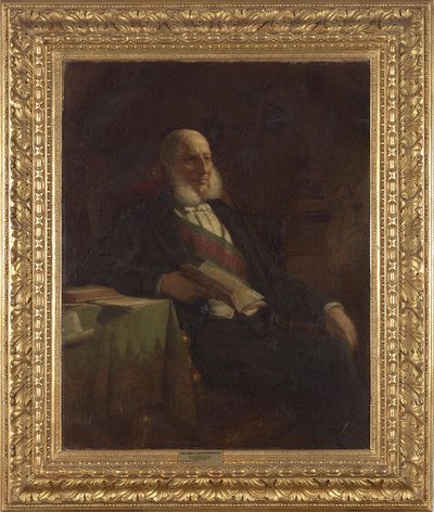 Anton Ritter von Schmerling (1805–1893), President of the Austrian Reichsrat by Friedrich von Amerling