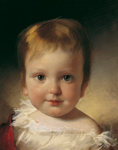Baron Alexander Vesque von Püttlingen as a Child by Friedrich von Amerling