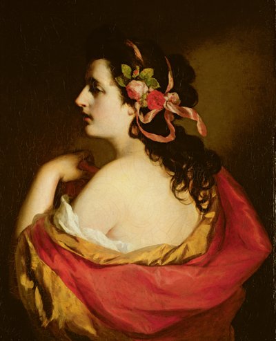 Portrait of a Young Girl by Friedrich von Amerling
