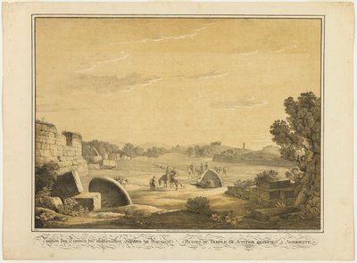 Ruins of the Temple of Jupiter at Agrigento by Friedrich von Gärtner