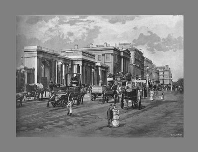 Hyde Park Corner, London, c1900 by Frith and Co