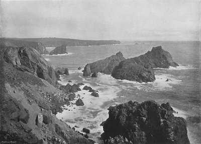 Old Lizard Head and Kynance Cove by Frith and Co