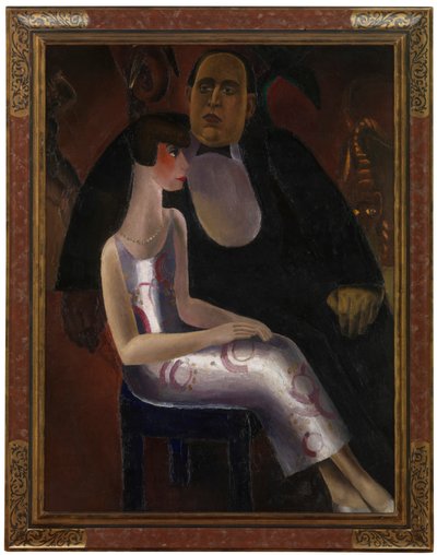 Portrait of Paul-Gustave Van Hecke and His Wife Norine by Frits van den Berghe