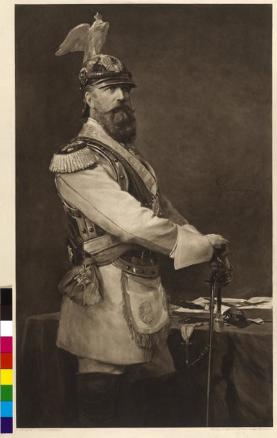 German Emperor and King Frederick III of Prussia by Fritz Grotemeyer