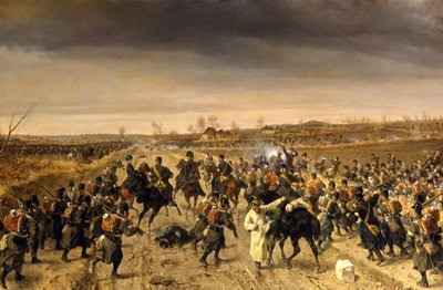 The Battle of Oberselk on February 3, 1864 by Fritz L