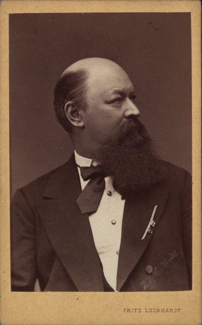 Portrait of the Composer Franz von Suppè by Fritz Luckhardt