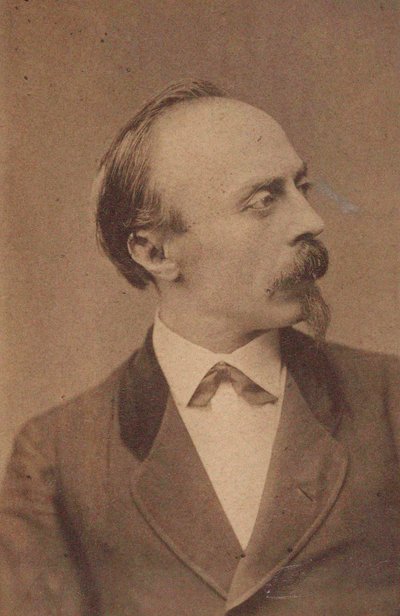 Portrait of the Composer Hans von Bülow by Fritz Luckhardt