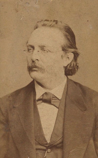 Portrait of the Organist and Composer Edmund Kretschmer by Fritz Luckhardt