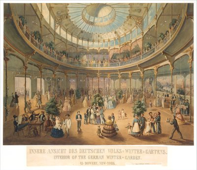 Interior of the German Winter Garden by Fritz Meyer