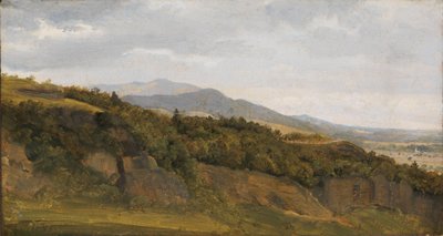 Landscape with View towards a Broad Valley by Fritz Petzholdt