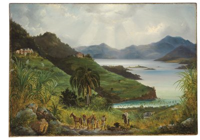 Cruz Bay; Cinnamon Bay, Danish West Indies (U.S. Virgin Islands) by Fritz Siegfried Georg Melbye