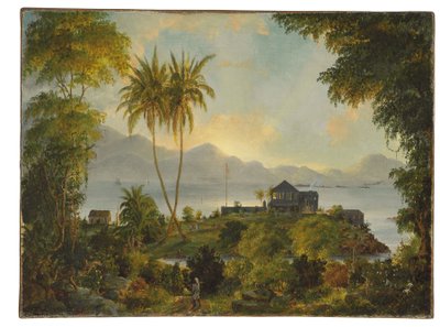 Cruz Bay; Cinnamon Bay, Danish West Indies (U.S. Virgin Islands) by Fritz Siegfried Georg Melbye