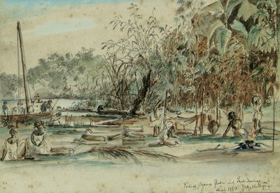 Santo Domingo, St. Thomas by Fritz Siegfried Georg Melbye