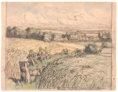It Was So Lovely Out in the Country... by Fritz Syberg