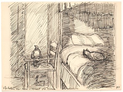 And the Cat was Master in the House and the Hen Madame by Fritz Syberg