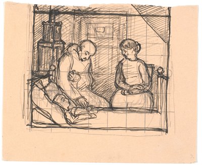 And When the Old Man Shivered with Cold... by Fritz Syberg
