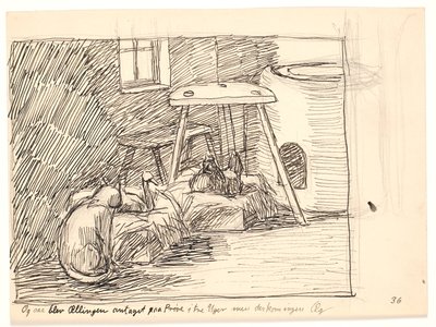 And Then the Duckling Was Put to the Test... by Fritz Syberg
