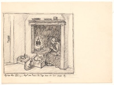And Then the Duckling Was Put to the Test... by Fritz Syberg