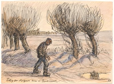 Early in the Morning Came a Farmer by Fritz Syberg