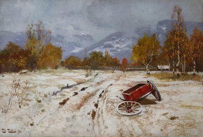 Peat Marsh, Stord by Fritz Thaulow