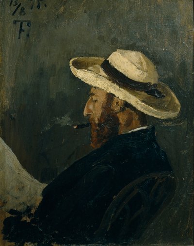 Portrait of Fredrik Collett by Fritz Thaulow