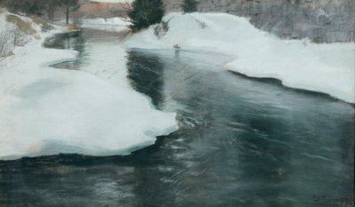 Spring Thaw by Fritz Thaulow