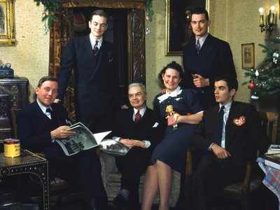 Family and Home in Dresden, Germany of Dr. Fritz Gustav Wentzel and his Wife Verna by Fritz Wentzel