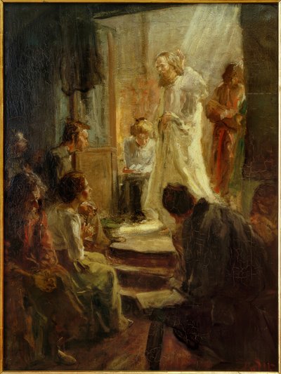 The Sermon of Christ by Fritz von Uhde