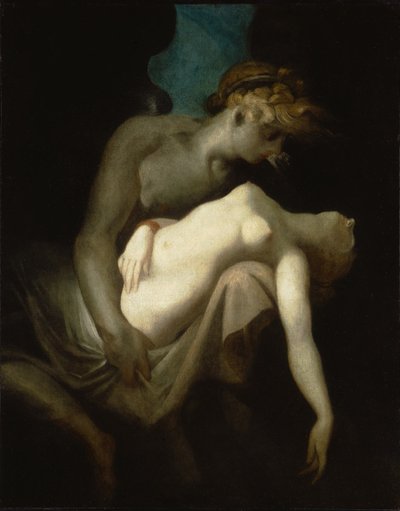 Cupid and Psyche, c. 1810 by Füssli