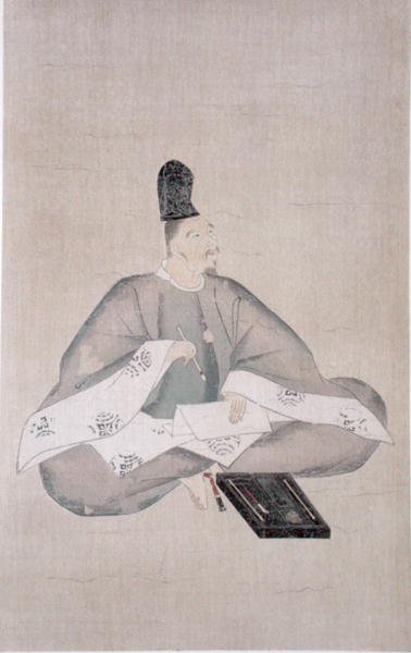 The Poet, Akahito, from 