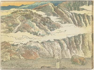 China in 30 Scroll Paintings - First Part by Fukuda Bisen