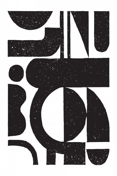 Abstract Textured Shapes by Fun Qui