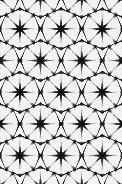 Shibori Star Pattern by Fun Qui