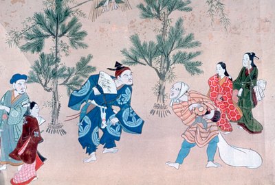 Events of the Year in the Floating World by Furuyama Moroshige