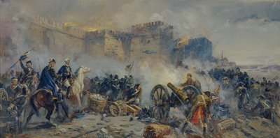 Russian Army Captured Izmail Fortress by Fyodor Pavlovich Usypenko