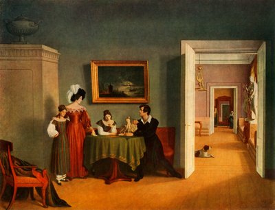 Family Portrait by Fyodor Tolstoy