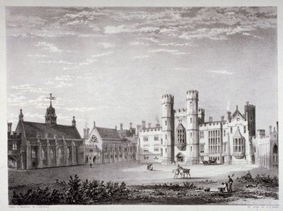 Lambeth Palace, London, c1830 by GF Bragg