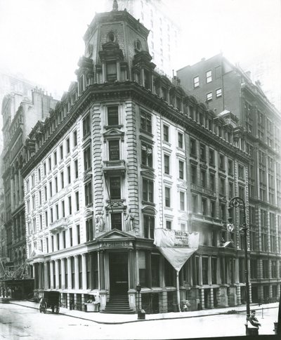 J.P. Morgan Building, Wall Street, New York City by G.P. Hall und Sohn