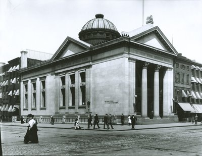New York Savings Bank by G.P. Hall und Sohn