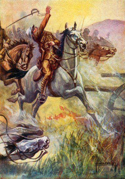 Illustration for Black Beauty by G.P. Micklewright
