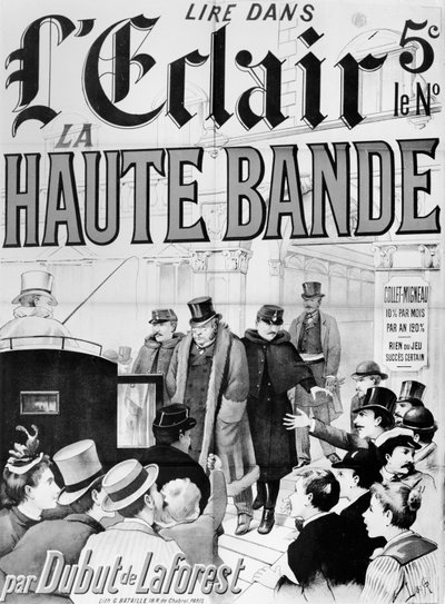 Poster Advertising the Novel 