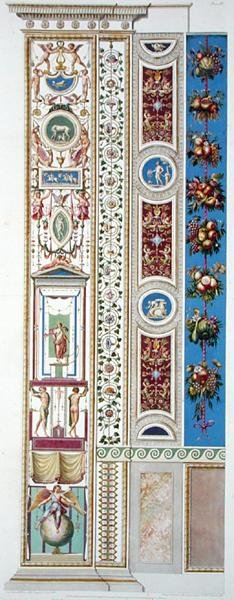 Panel from the Raphael Loggia at the Vatican, from 