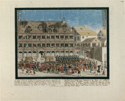 The Storming of Strasbourg City Hall on July 21, 1789, c. 1790 by G. Devere