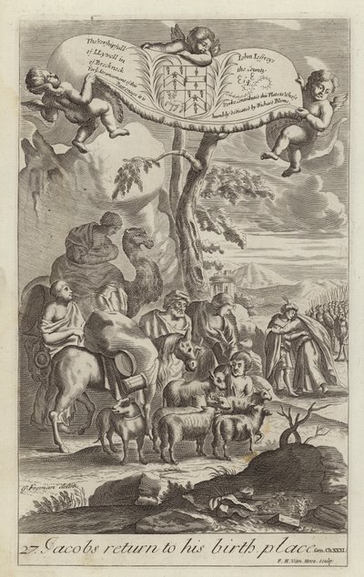 Jacob Returns to His Birth Place by G Freman