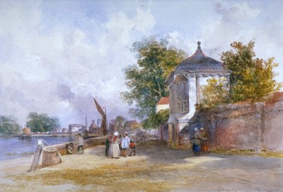 Mortlake, Richmond upon Thames, London, c. 1845 by G Howse
