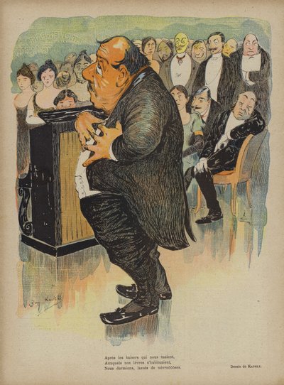 Illustration for Le Rire by G. Kadell