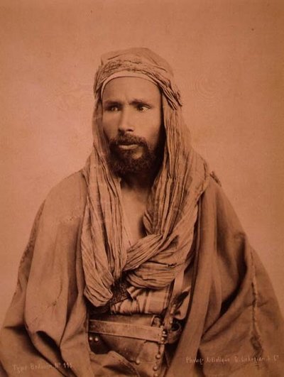 Portrait of an Egyptian Bedouin by G. Lekegian